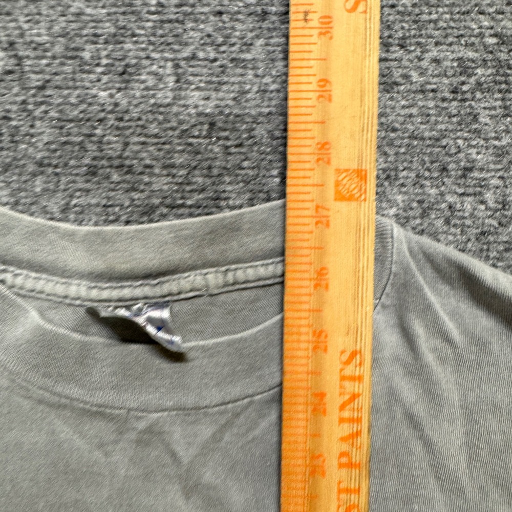 VTG Gone Diving T-shirt Men's M Single Stitch Gray Y2K Faded 90s TNF Sportswear - Picture 4 of 9